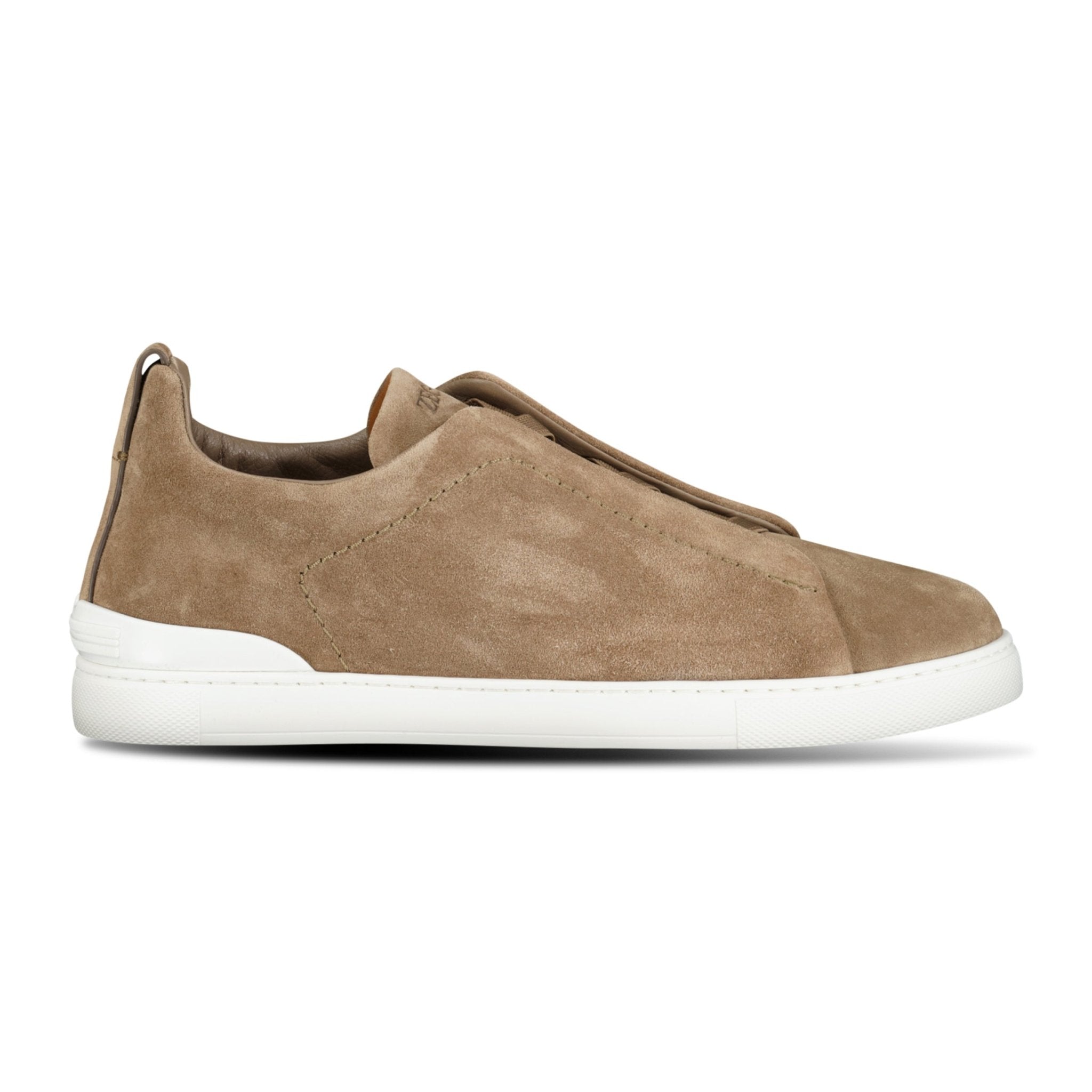 Color variation of Triple Stitch Trainers Beige Suede