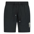 Amiri Staggered Logo-Print Drawstring Swim Shorts Black - Boinclo ltd - Outlet Sale Under Retail