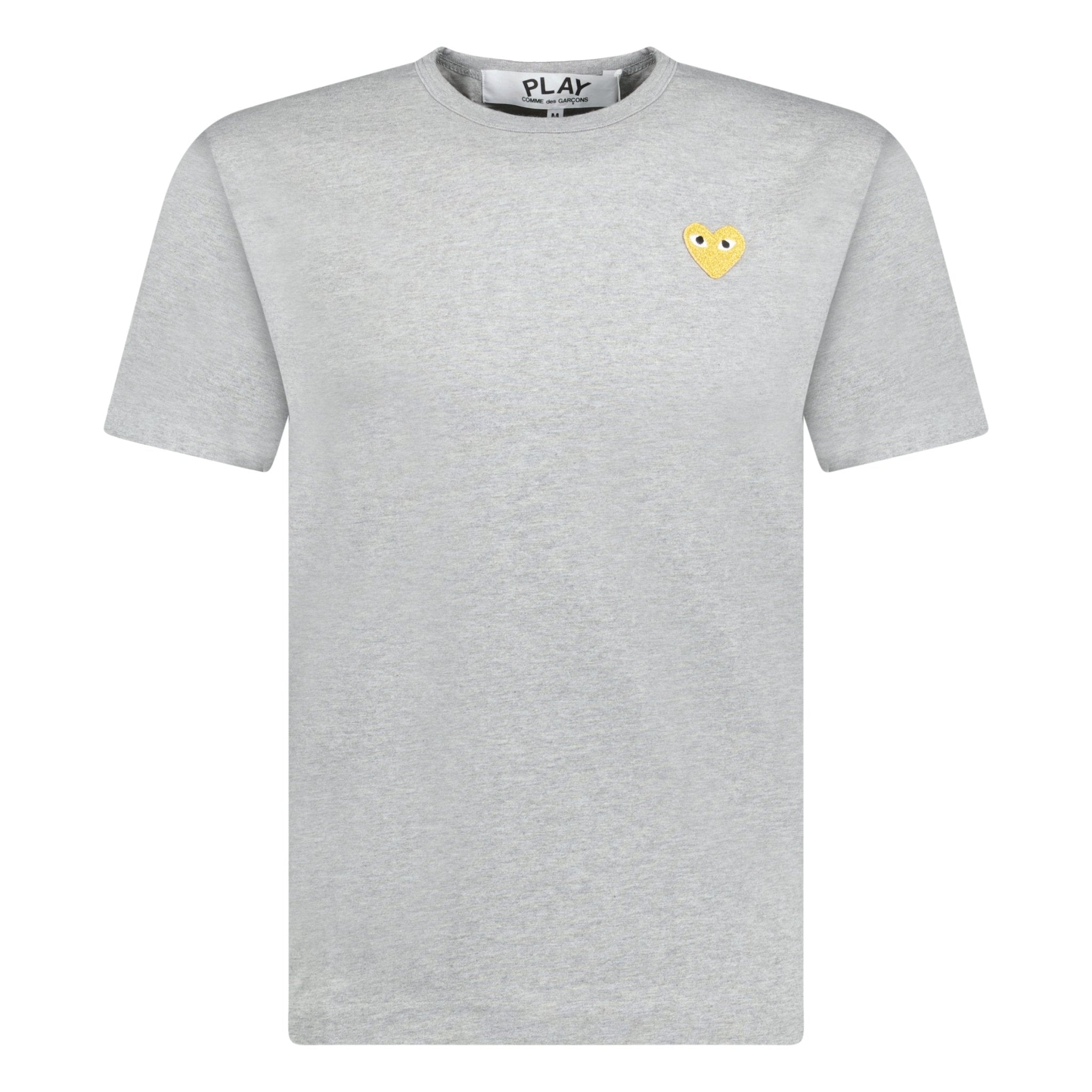 Color variation of Gold Heart Logo T-Shirt Grey
