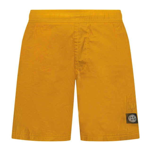 Stone Island Chrome Swim Shorts Burnt Orange - Boinclo ltd - Outlet Sale Under Retail