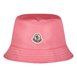(Womens) Moncler Reversible Bucket Hat Pink - Boinclo ltd - Outlet Sale Under Retail